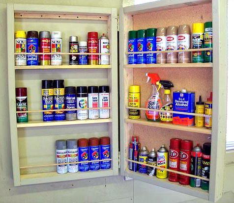 Органайзер для аэрозольных красок из дерева Сенот Зефир (АРК-001320)