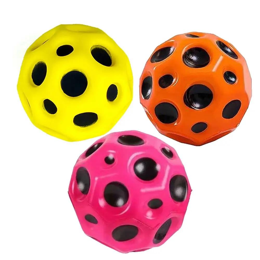 Мяч антигравитационный Sky Ball Gravity Ball 3 шт. Желтый/Оранжевый/Розовый (ULT-7866259)