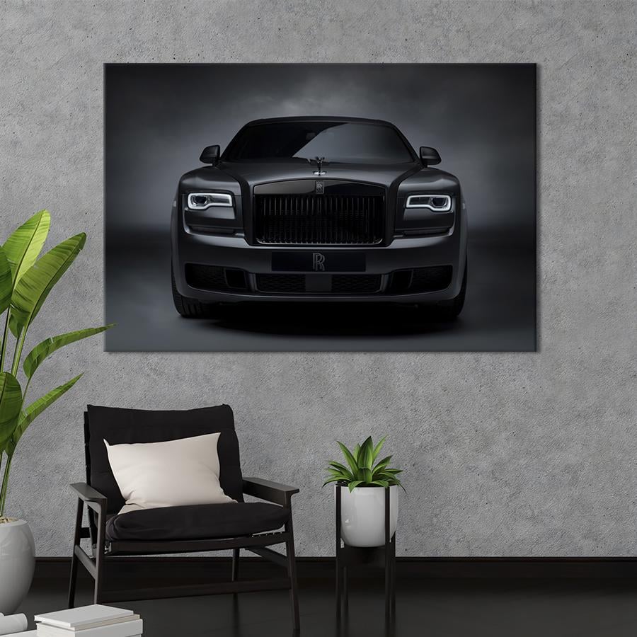 Картина на холсте Престижный автомобиль Rolls-Royce 51x34 см (1396-1)