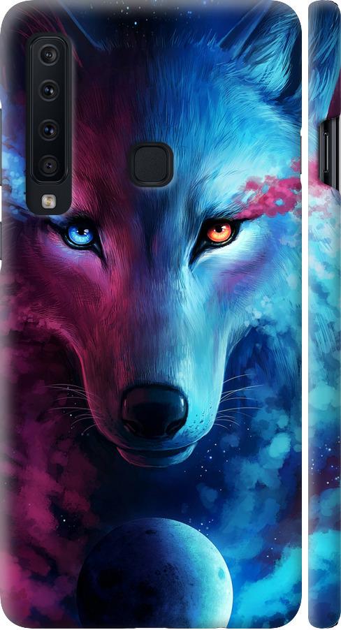 Чехол на Samsung Galaxy A9 (2018) Арт-волк (3999m-1503-42517)