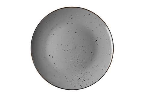 Тарелка Ardesto Bagheria 26 см Серый (AR2926GREY)