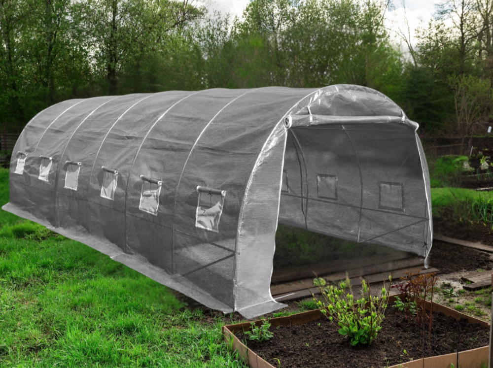 Теплиця садова Bass Polska 18 м2 6х3х2 м Сірий (29714271) - фото 6