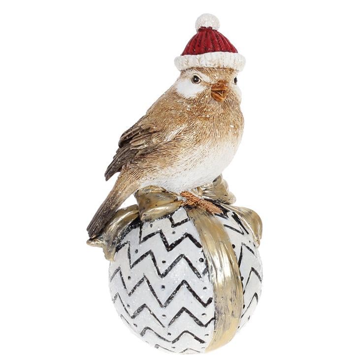 Декоративная статуэтка BonaDi Птичка на шаре (218-257)