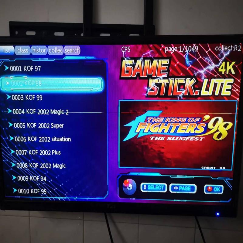 Консоль игровая мини HDMI M15 Game Stick 4K 64 GB 20000 бесплатных игр/2 беспроводных контроллера PS1 Белый (21695049) - фото 6