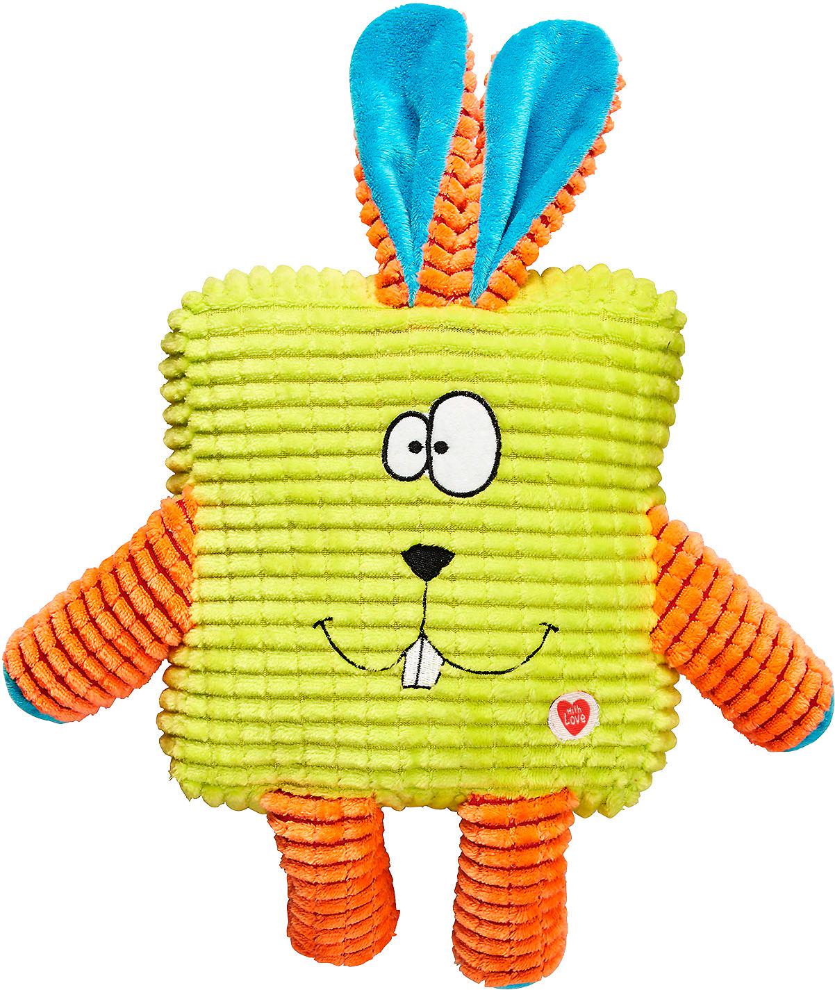 Игрушка для собак GimDog Морды Cuddly Cubes 30 см Салатовый (G-80744)