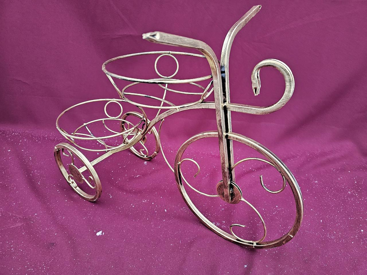 Подставка кованая для цветов Ровер малый - фото 5 Подставка кованая для цветов Ровер малый - фото 5