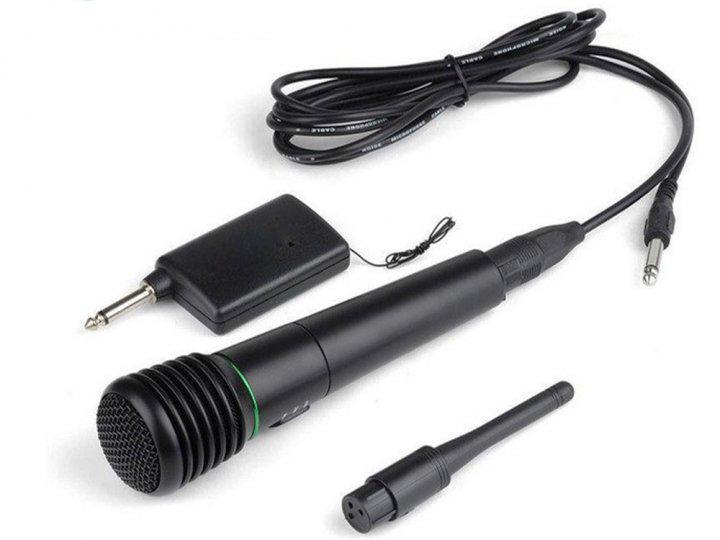 Микрофон BauTech 2в1 беспроводной проводной (18-52-4П1004-565-00) - фото 2 Микрофон BauTech 2в1 беспроводной проводной (18-52-4П1004-565-00) - фото 2