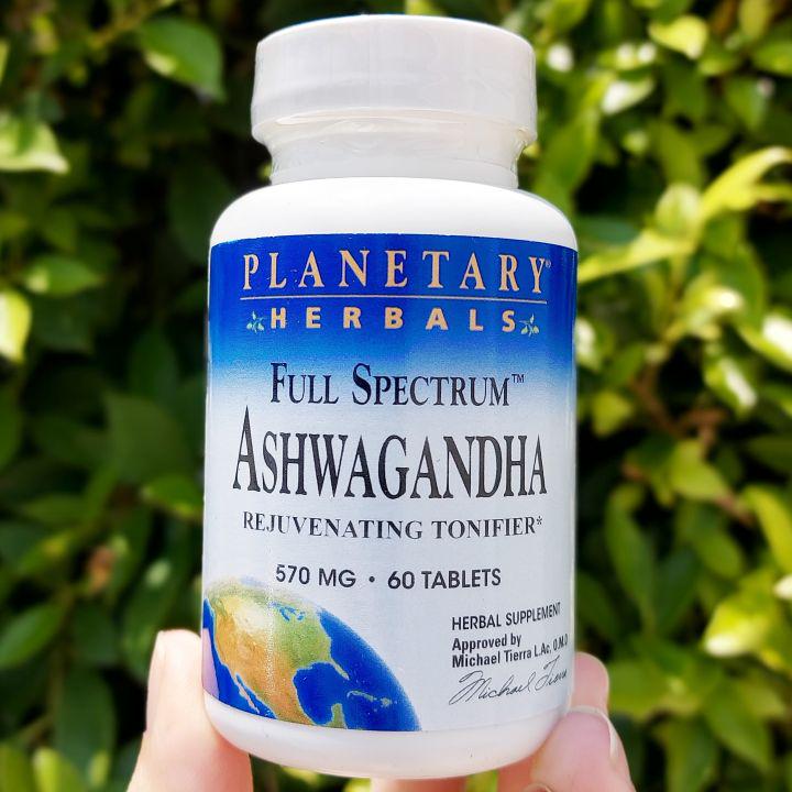 Ашваганда Planetary Herbals Full Spectrum Ashwagandha 570 mg 60 таблеток - фото 3