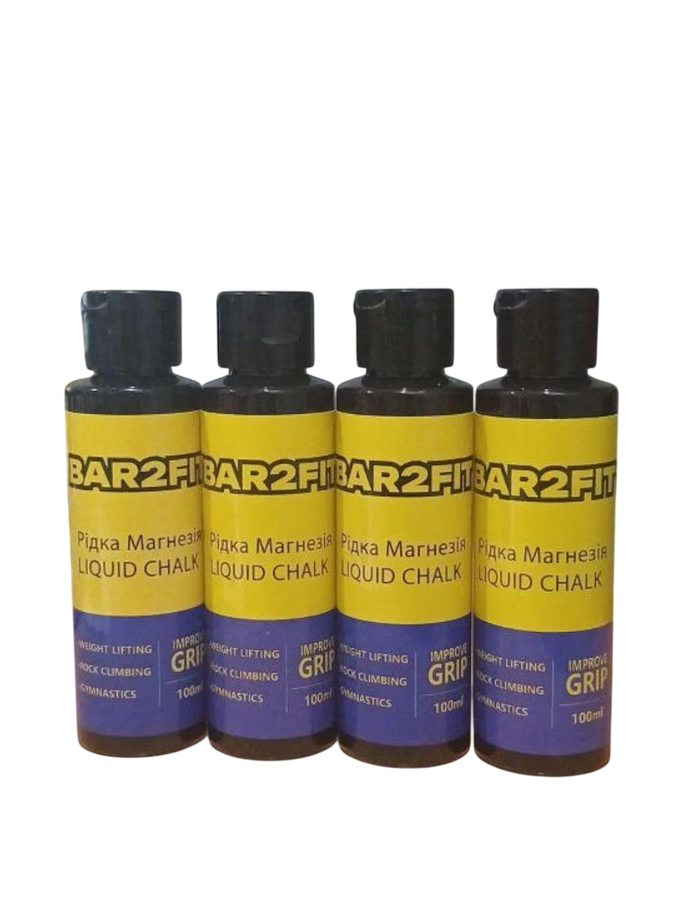 Магнезия жидкая BAR2FIT 100 мл 4 шт. (151298)