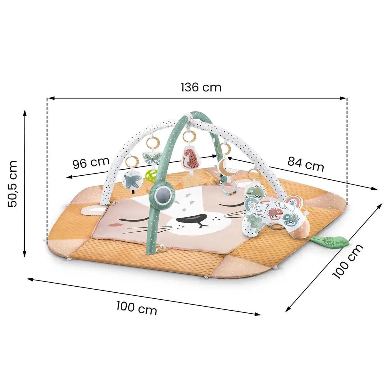 Развивающий интерактивный коврик для младенцев Nukido Lew - фото 3 Развивающий интерактивный коврик для младенцев Nukido Lew - фото 3