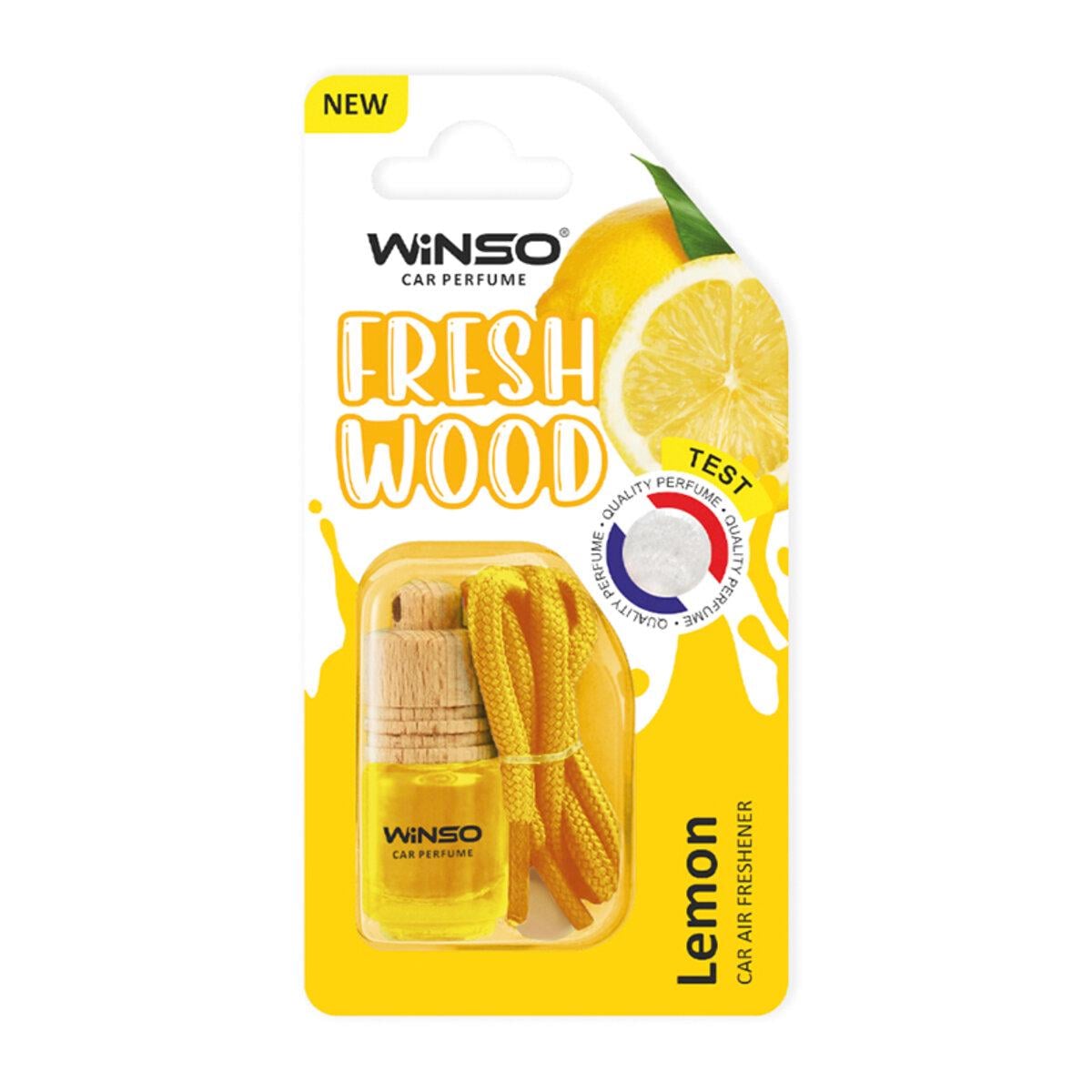 Ароматизатор Winso Fresh Wood Lemon в блистере