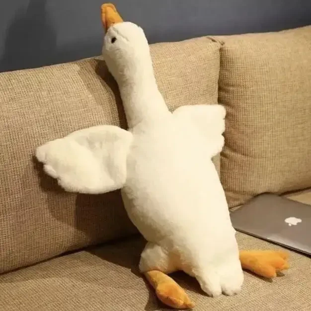 Игрушка мягкая плюшевая гусь 110 см