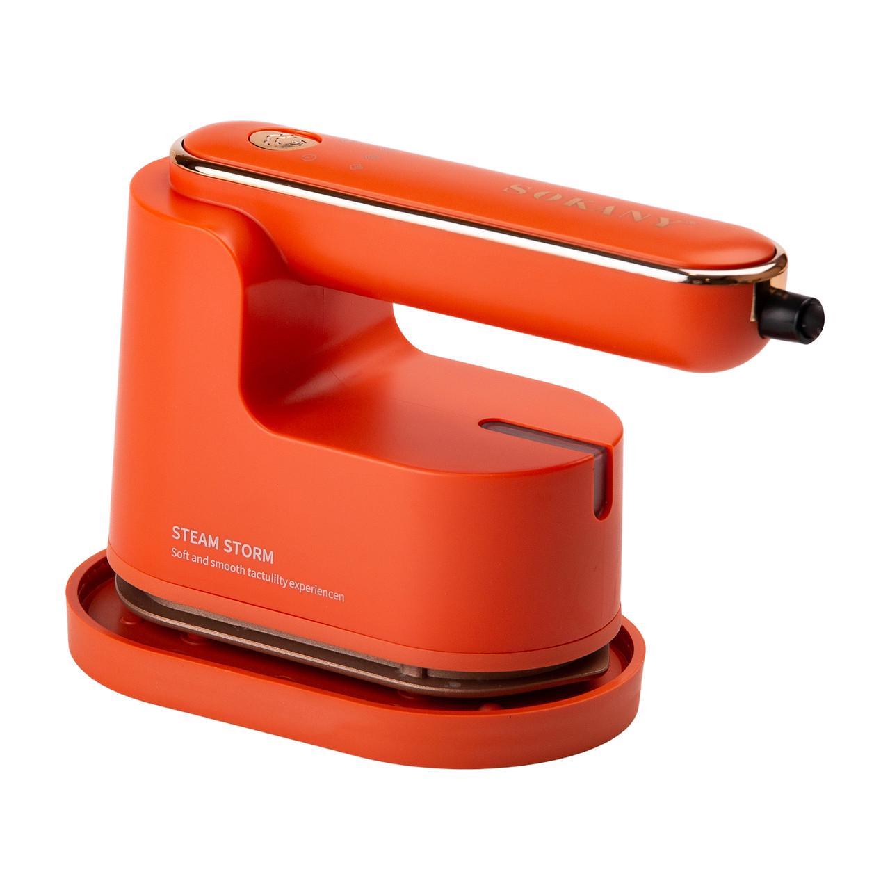 Праска дорожня Sokany SK-3069W з функцією відпарювання Помаранчевий (27970028) - фото 5 Праска дорожня Sokany SK-3069W з функцією відпарювання Помаранчевий (27970028) - фото 5