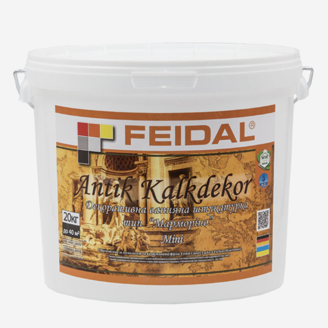 Штукатурка вапняна Feidal Antik Kalkdekor Міnі 20 кг (27581898)