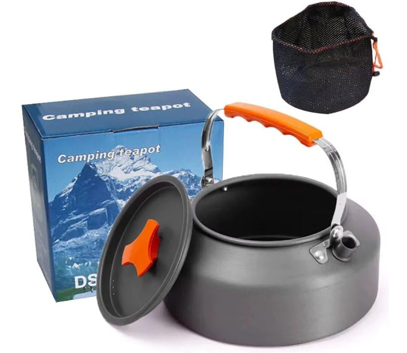 Чайник производный для костра и горелки алюминиевый 1,1 л (AWN-00131)