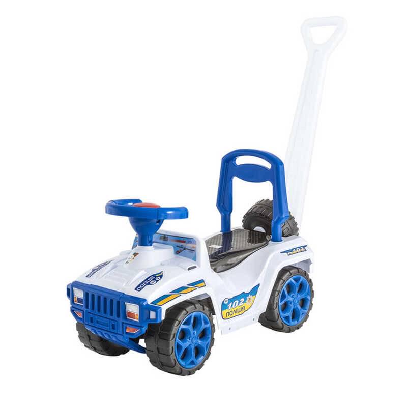 Детская машинка-толокар Orion 856 Хаммер полицейский с ручкой Белый (21800626)