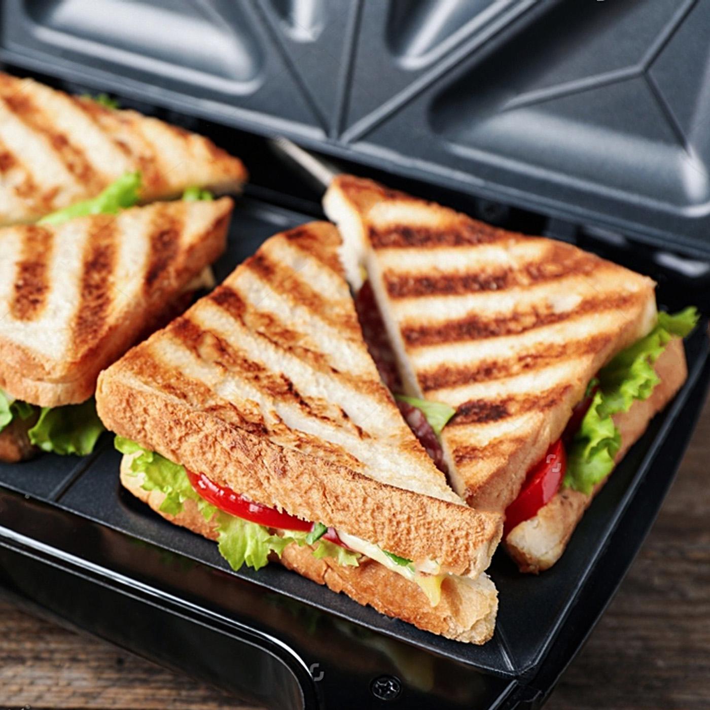 Мультипекарь Kamille 3в1 со съемными панелями/гриль/сэндвичница/вафельница (6724) - фото 2 Мультипекарь Kamille 3в1 со съемными панелями/гриль/сэндвичница/вафельница (6724) - фото 2