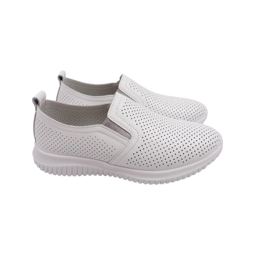 Туфли женские Li Fexpert из кожи р. 40 Белый (938-22LTCP)