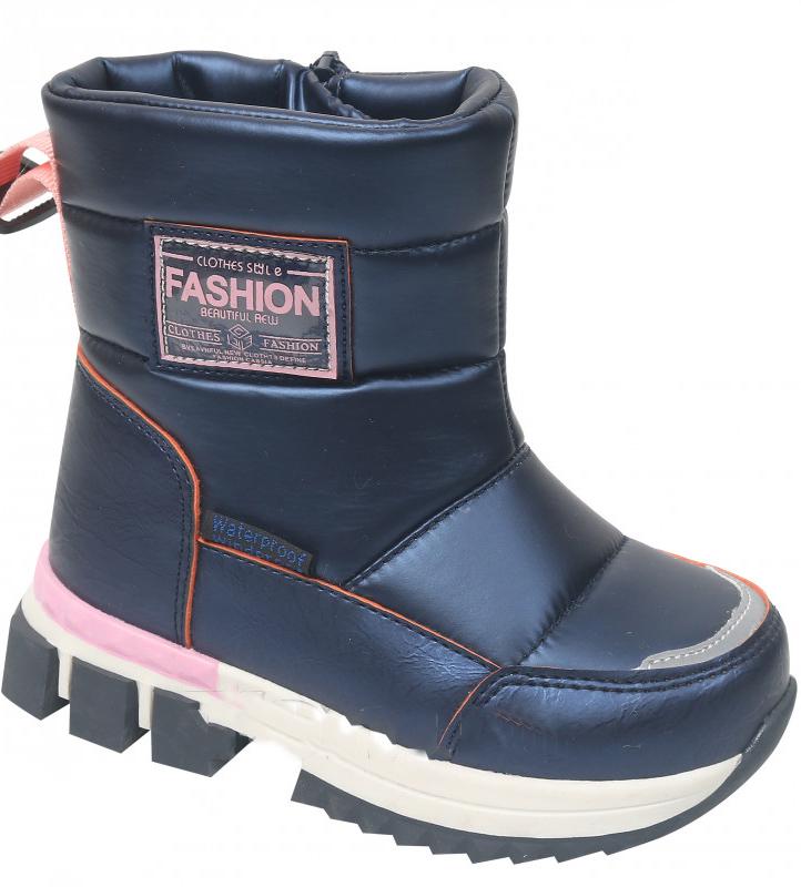 Дутики с натуральной шерстью TOM.M 7700F р. 28 Синий