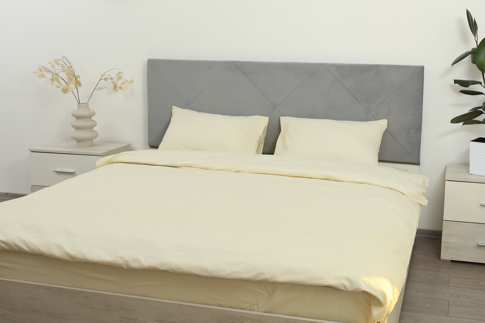 Комплект постельного белья двуспальный Amore Glux-1023 бязь Молочный (KPB-A2-Glux-1023(70x70)_) - фото 2 Комплект постельного белья двуспальный Amore Glux-1023 бязь Молочный (KPB-A2-Glux-1023(70x70)_) - фото 2