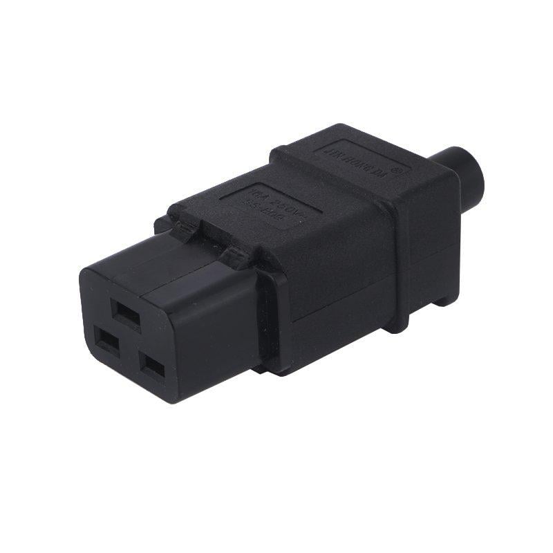 Штекер сетевой SS-809 на кабель 3pin (A167034)