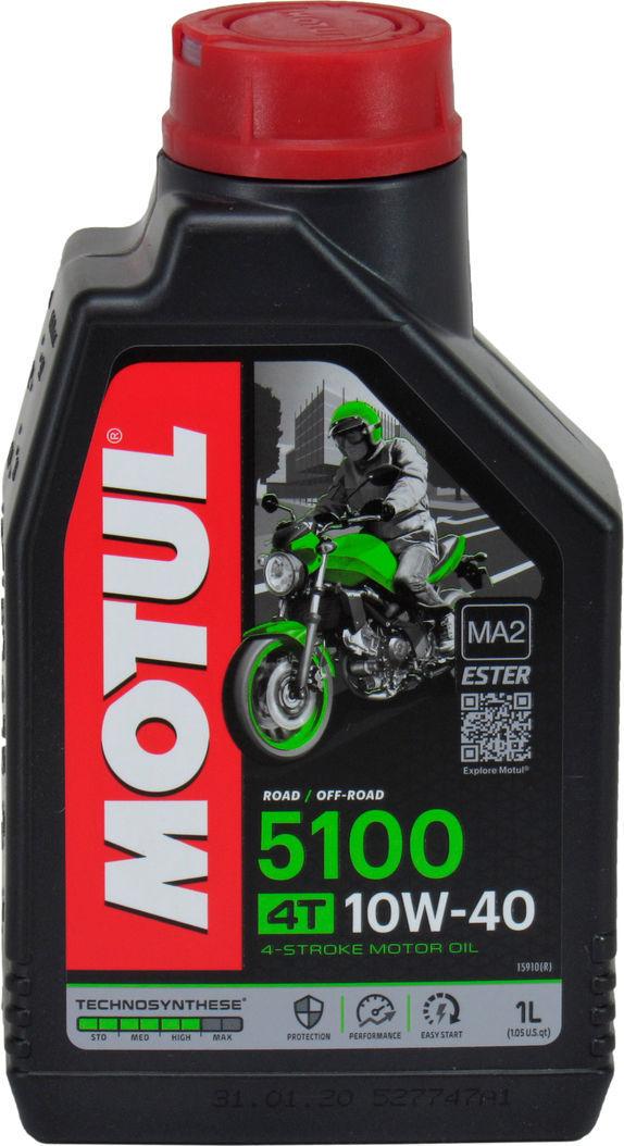 Моторное масло Motul 5100 Technosynthese бензин 10W-40 1 л (1400432)
