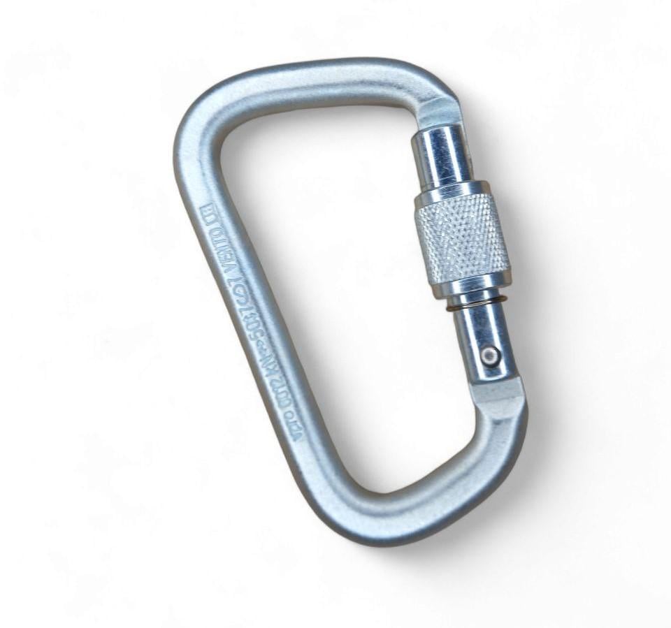 Карабин VENTO vpro 0012 стальной с муфтой keylock разрывная нагрузка 50kN (vpro 0012)