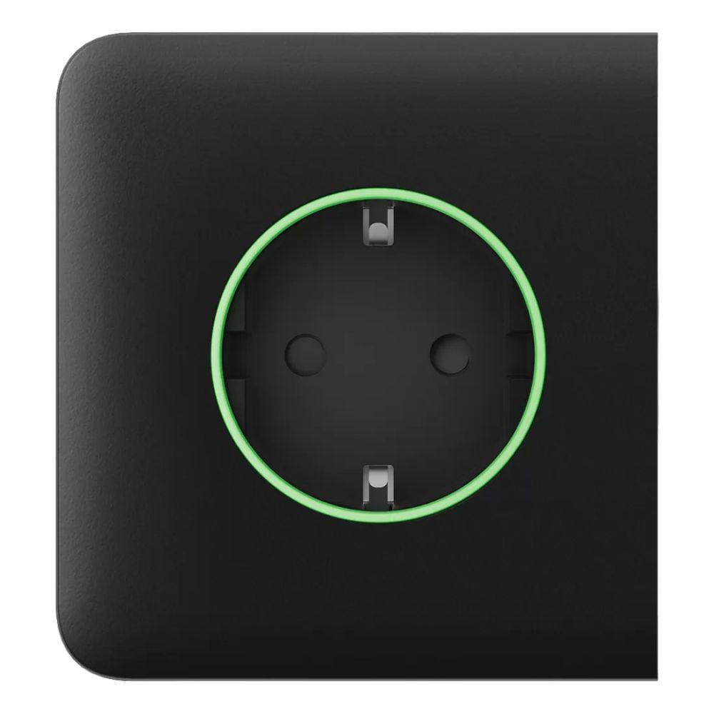 Фронтальная панель Ajax SideCover ASP для умной розетки type F 55 Black (26-00345)