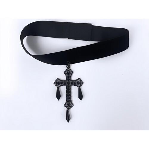Чокер Крест Королевы Анны Seta Decor 23-630BLK Чокер Крест Королевы Анны Seta Decor 23-630BLK