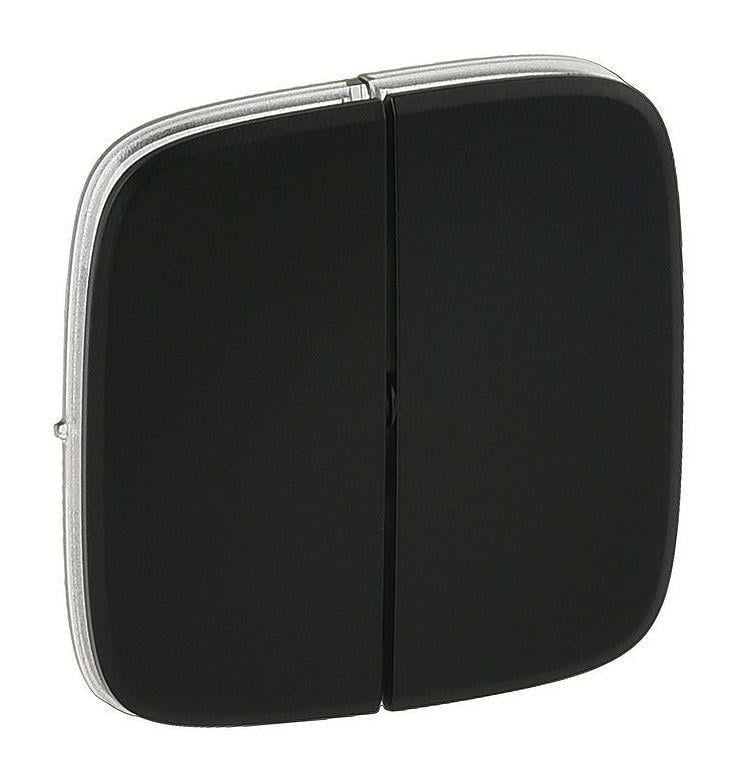 Перемикач двоклавішний LeGrand Valena Allure 10АХ 250 автоматичні клеми Антрацитовий (ERC-755028) Перемикач двоклавішний LeGrand Valena Allure 10АХ 250 автоматичні клеми Антрацитовий (ERC-755028)