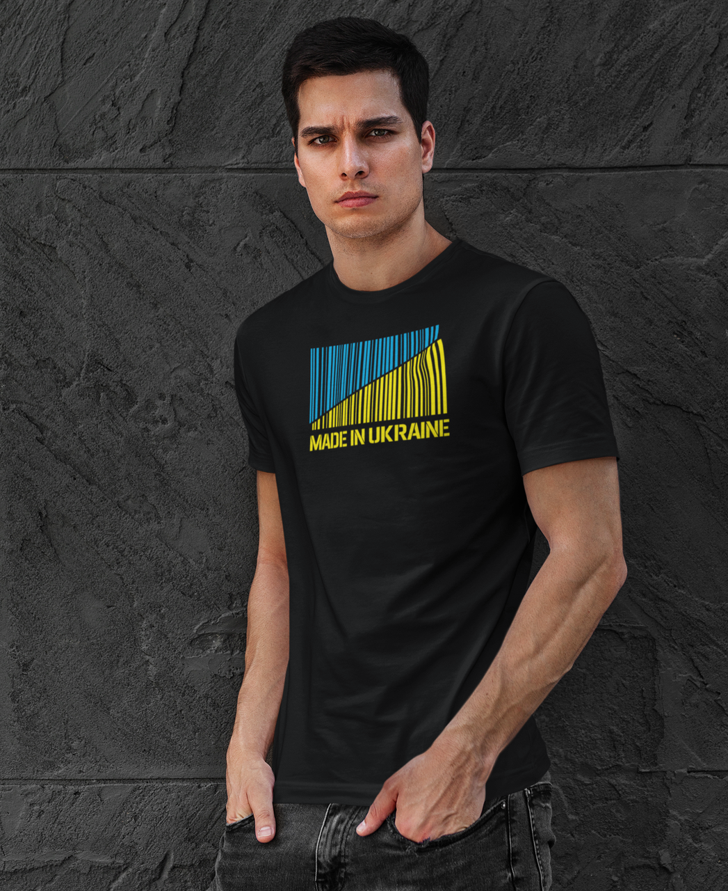 Футболка Mishe 11000190 Патріотична XS Чорний (75212971) - фото 2 Футболка Mishe 11000190 Патріотична XS Чорний (75212971) - фото 2