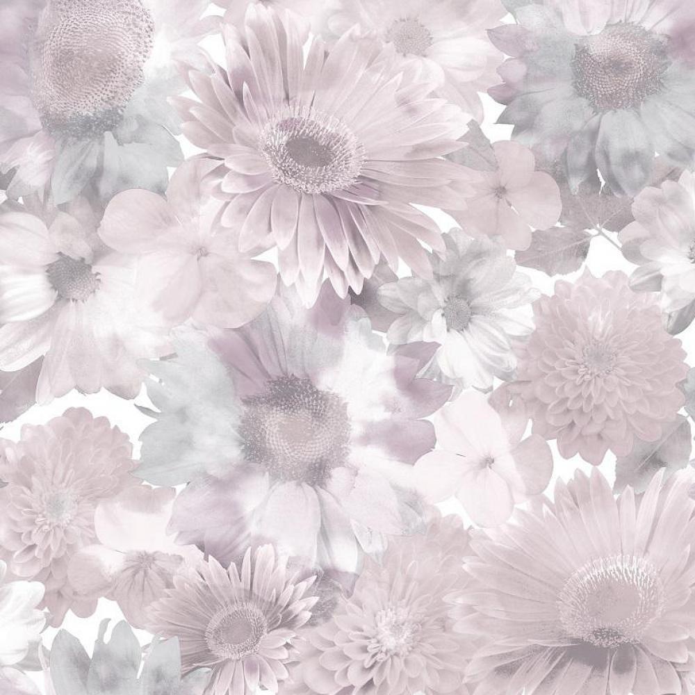 Обои виниловые на флизелиновой основе GrahamBrown Highland 106372 0,53х10,05 м Белый/Розовый