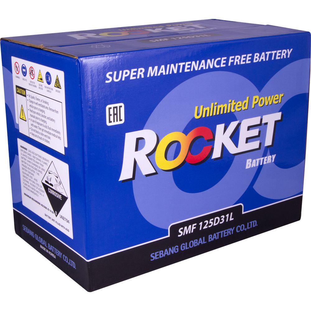 Аккумулятор автомобильный Rocket Japan SMF 125D31L 6СТ-100 Ah 830 A CCA (51471) - фото 2