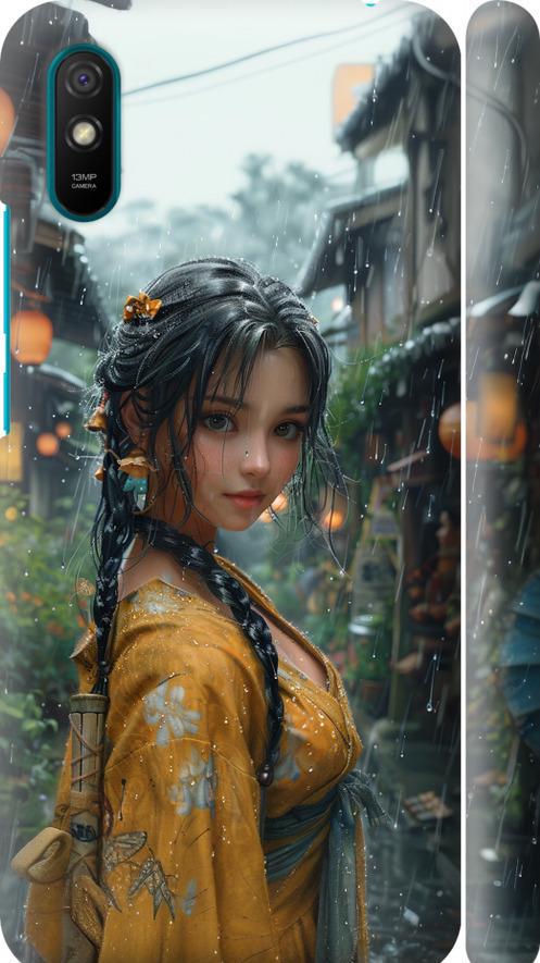 Чехол на Xiaomi Redmi 9A Anime-girl (6133m-2034-42517)