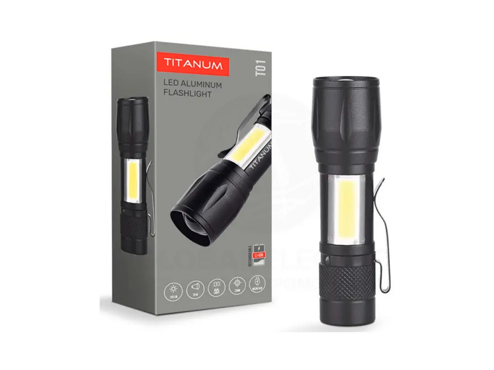 Портативный светодиодный фонарик TITANUM TLF-T01 120Lm 6500K