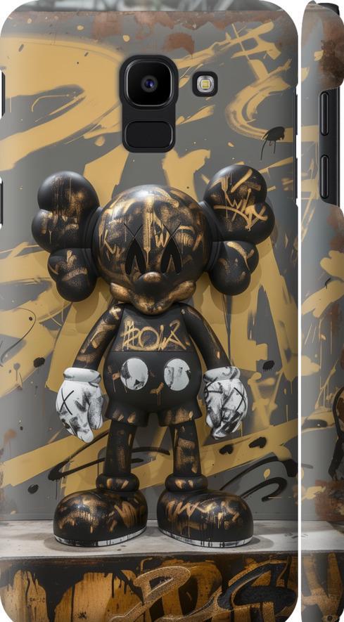 Чехол на Samsung Galaxy J6 2018 Bronze kaws (6097m-1486-42517)