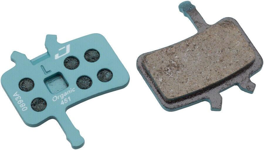 Колодки тормозные JAGWIRE Organic Sport Disc DCA764 - Avid BB7 All Juicy Models 2 шт. Blue (BRS-06-75)