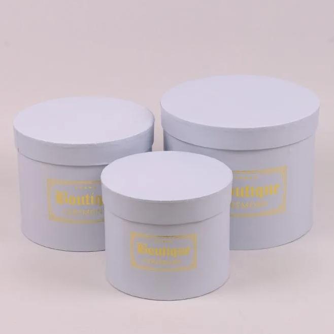 Комплект коробок для цветов Flora Голубой 3 шт. (38259) - фото 1 Комплект коробок для цветов Flora Голубой 3 шт. (38259) - фото 1