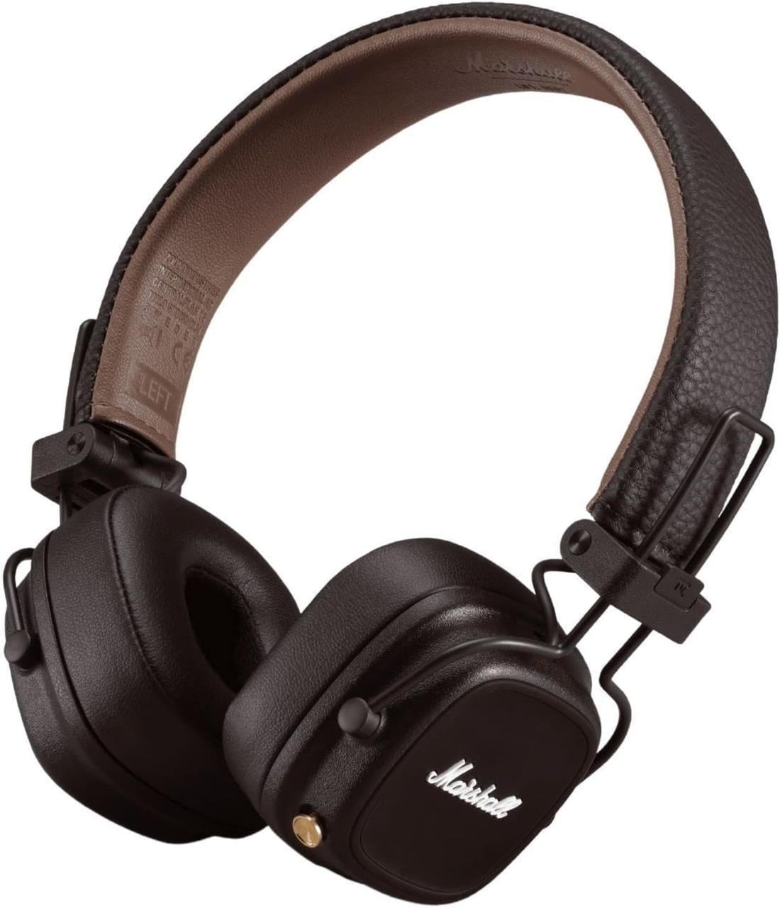 Навушники накладні бездротові Marshall Major IV Коричневий (2372500283)