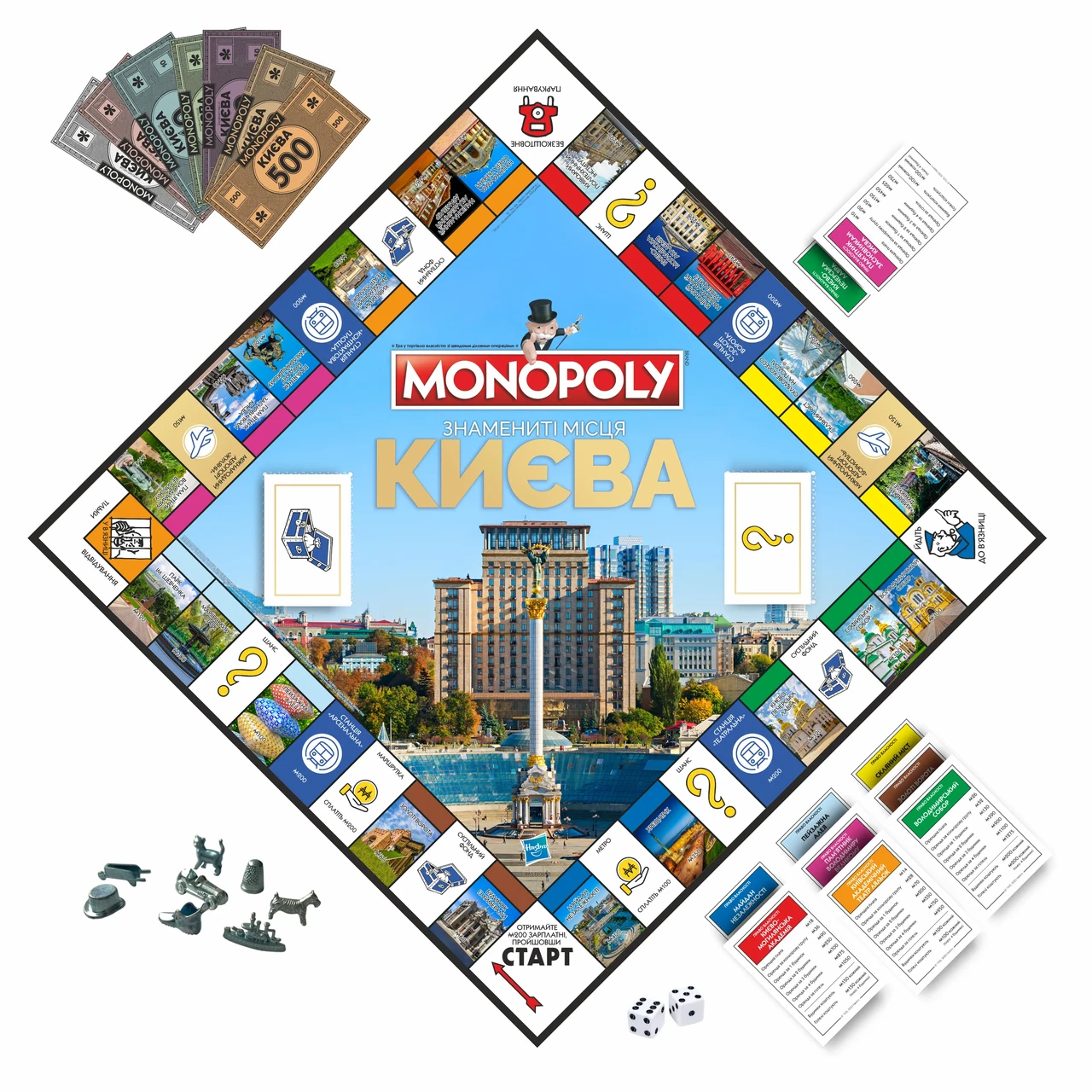 Настільна гра Monopoly "Знамениті місця Києва" (1936707863) - фото 4