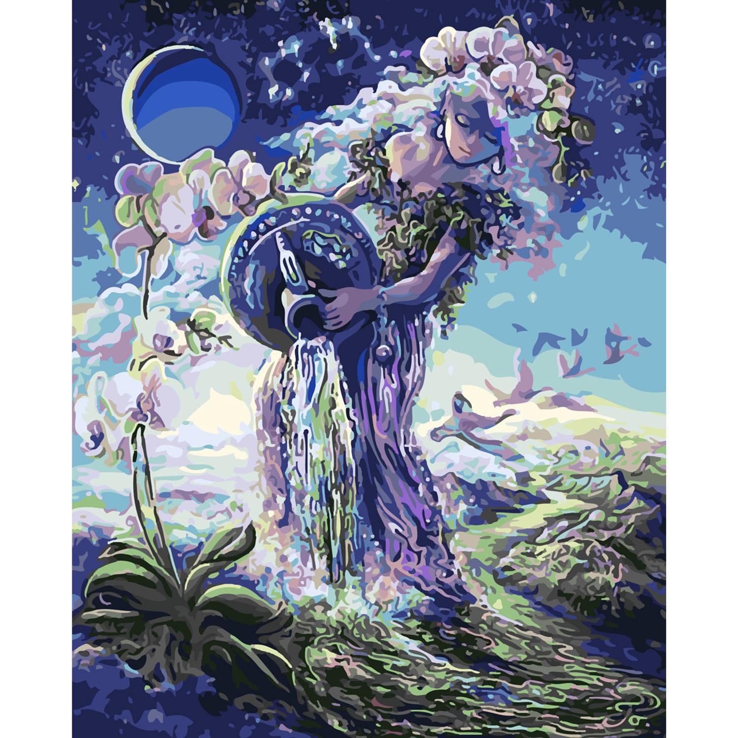 Картина по номерам Strateg Параллельная вселенная 40х50 см (SY6130)