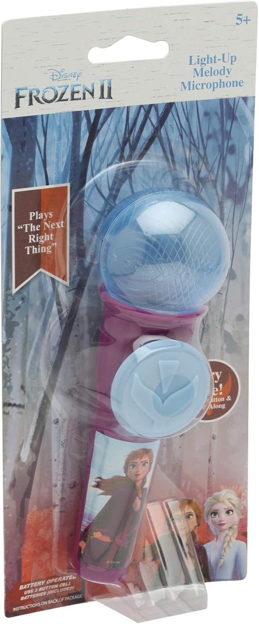 Музыкальный микрофон игрушечный Disney Frozen Light Up and Play Microphone (2690549815) - фото 4 Музыкальный микрофон игрушечный Disney Frozen Light Up and Play Microphone (2690549815) - фото 4