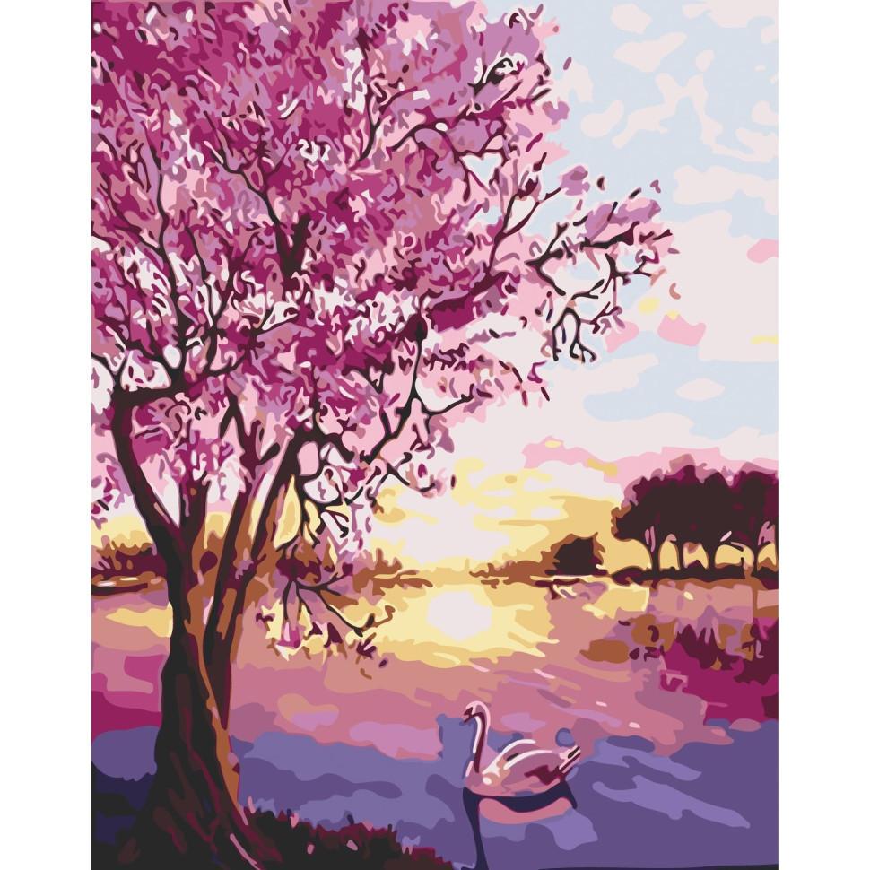 Картина по номерам Art Craft Одинокий Лебедь 40x50 см (11014-AC)