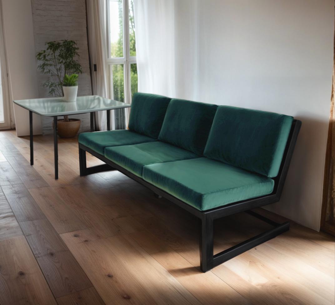 Диван металевий Tobi Sho Флекс/DV6 з 6 подушками 750х1560х700 мм велюр 13/Морська хвиля (DV069086) - фото 1 Диван металевий Tobi Sho Флекс/DV6 з 6 подушками 750х1560х700 мм велюр 13/Морська хвиля (DV069086) - фото 1