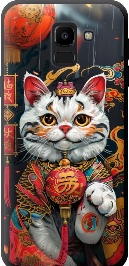 Чехол на Samsung Galaxy J6 2018 China Cat v2 (6135b-1486-42517)