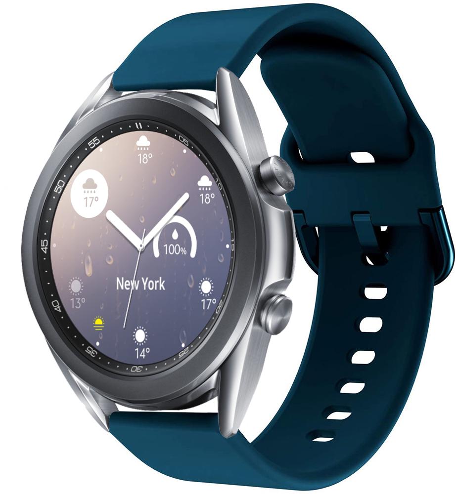 Ремешок Style для Galaxy Watch 3 41 мм Blue (21030) - фото 1 Ремешок Style для Galaxy Watch 3 41 мм Blue (21030) - фото 1