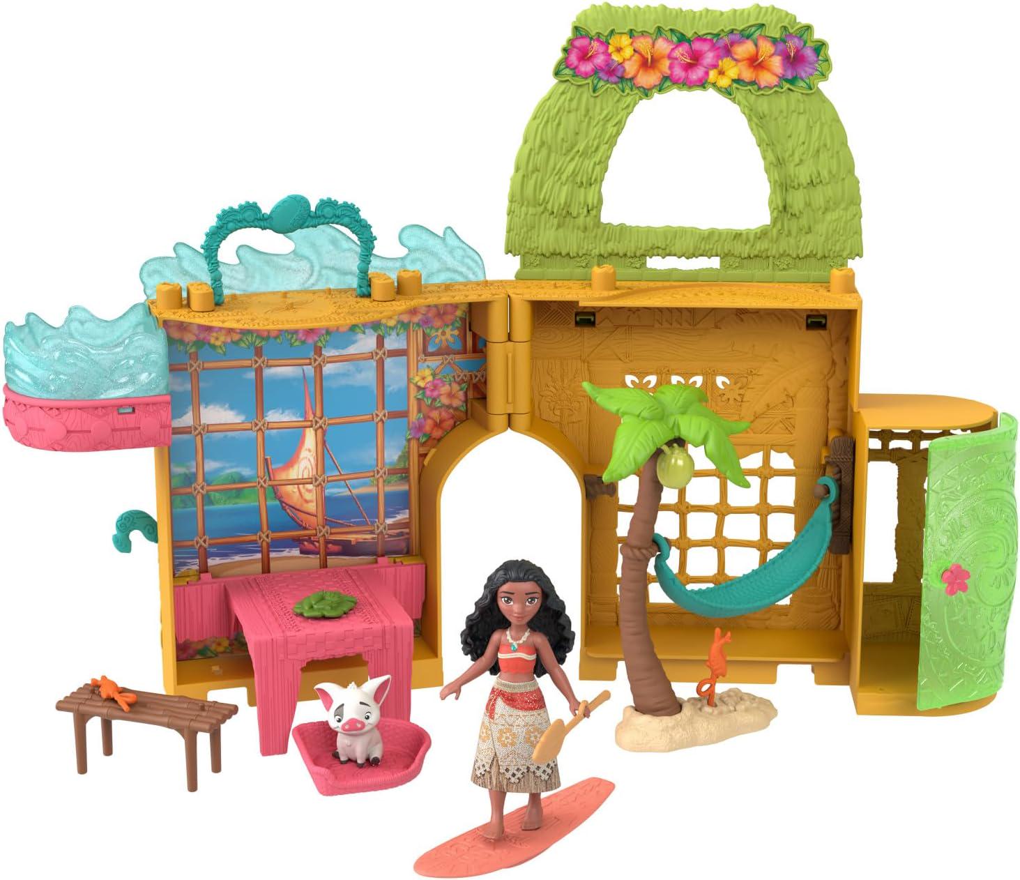 Ігровий набір Mattel Disney Princess Будиночок Моани Storytime Stackers (JDP58)