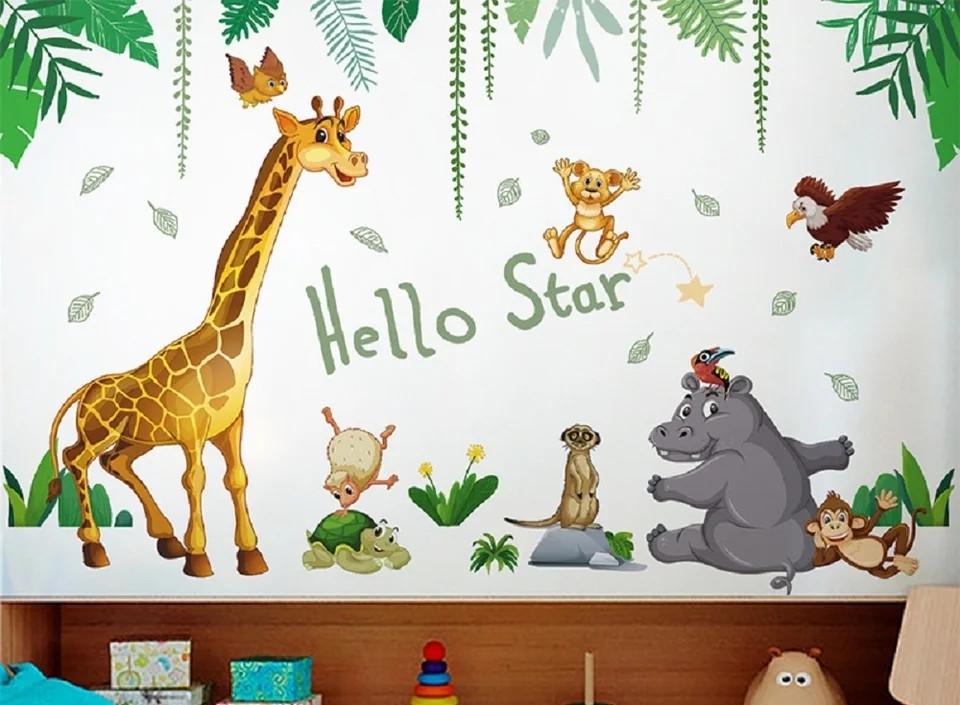 Наклейки виниловые Hello Star лист 60х90 см (Б195-1)