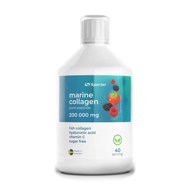 Хондропротектор для спорту Sporter Marine Collagen Berry 500 ml 40 servings