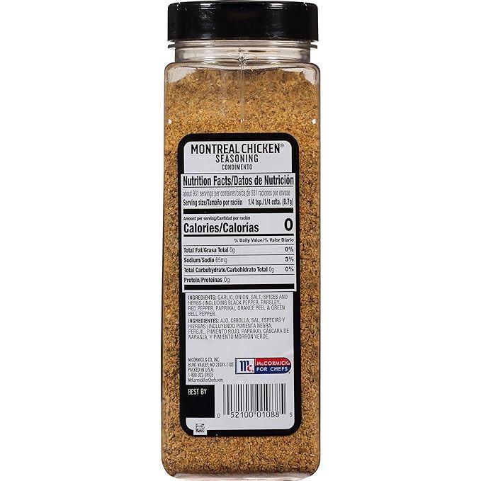 Приправа McCormick Grill Mates Montreal Chicken Seasoning для курицы 652 г (2248228161) - фото 3 Приправа McCormick Grill Mates Montreal Chicken Seasoning для курицы 652 г (2248228161) - фото 3